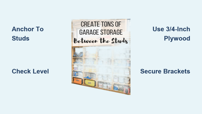 How to Build Shelves on Exposed Studs