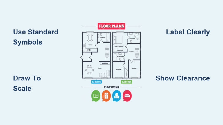 How to Show Shelves on Floor Plan