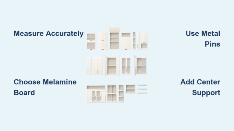How to Add Extra Shelves to Kitchen Cabinets