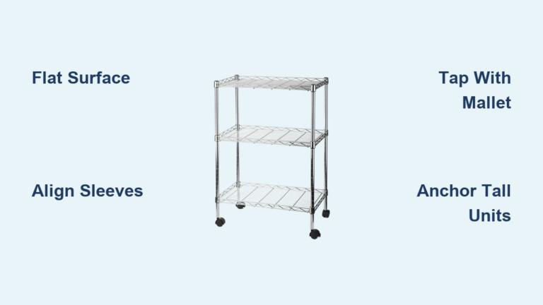 How to Assemble Metal Shelves: Quick Guide