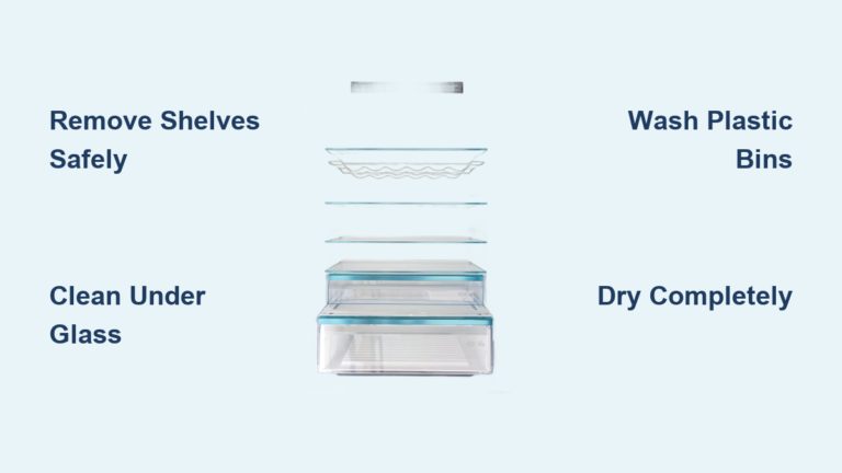 How to Clean Refrigerator Shelves: Easy Steps