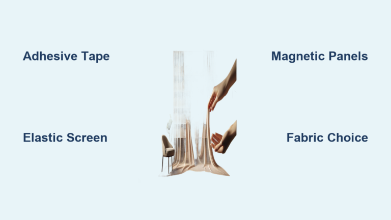 How to Hide Shelves with Curtains: Easy DIY Guide
