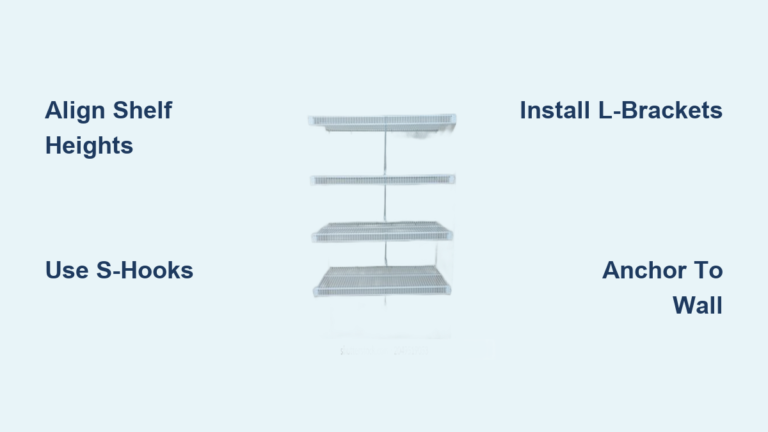 How to Connect Wire Shelves Together: Easy Steps