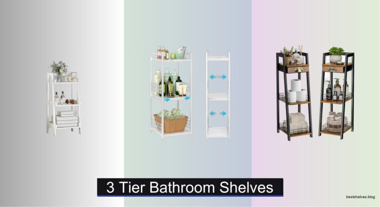 9 Best 3 Tier Bathroom Shelves of 2026