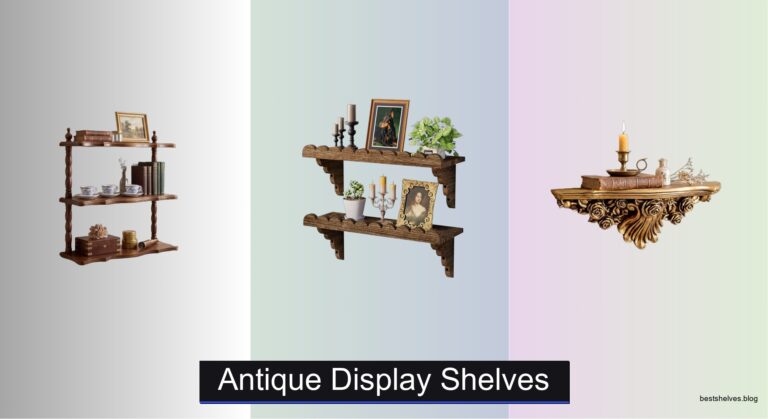 8 Best Antique Display Shelves of 2026