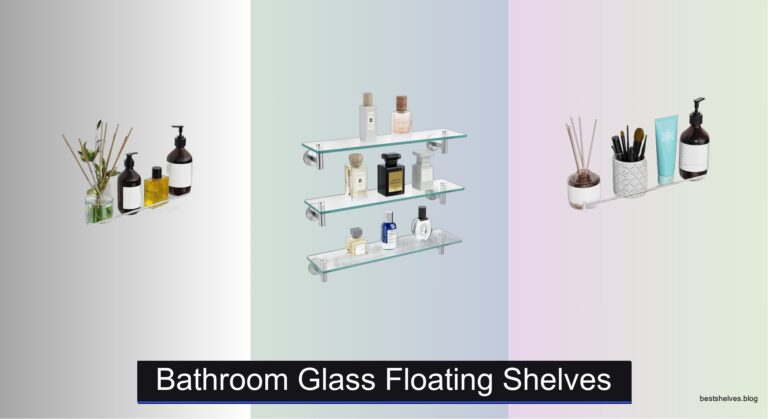 7 Best Bathroom Glass Floating Shelves of 2026