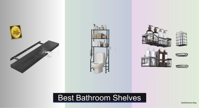 9 Best Bathroom Shelves of 2026