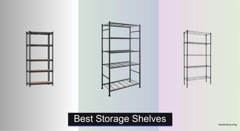 8 Best Storage Shelves of 2026