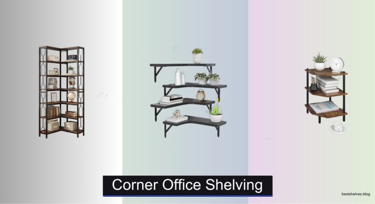 8 Best Corner Office Shelving Units of 2026