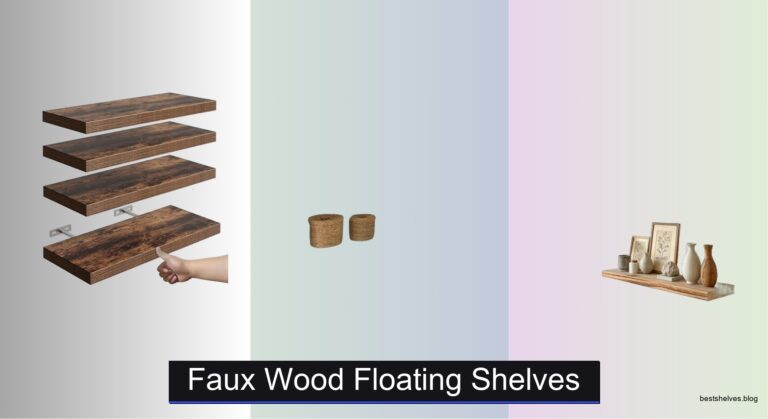 8 Best Faux Wood Floating Shelves of 2026