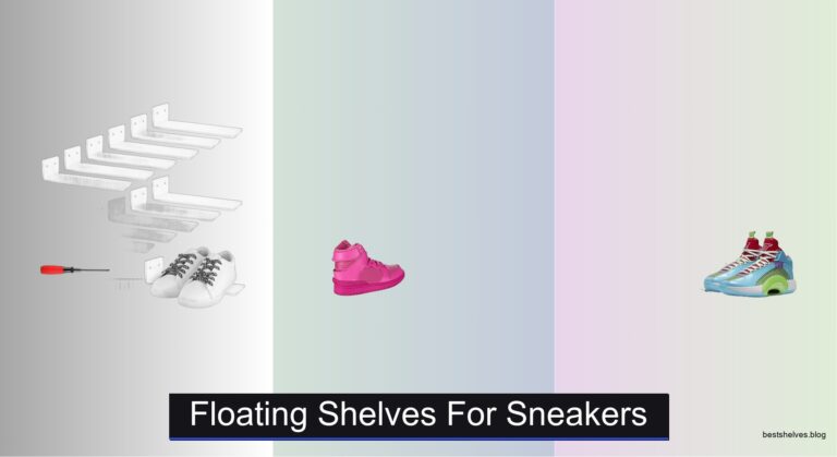 7 Best Floating Shelves for Sneakers 2026