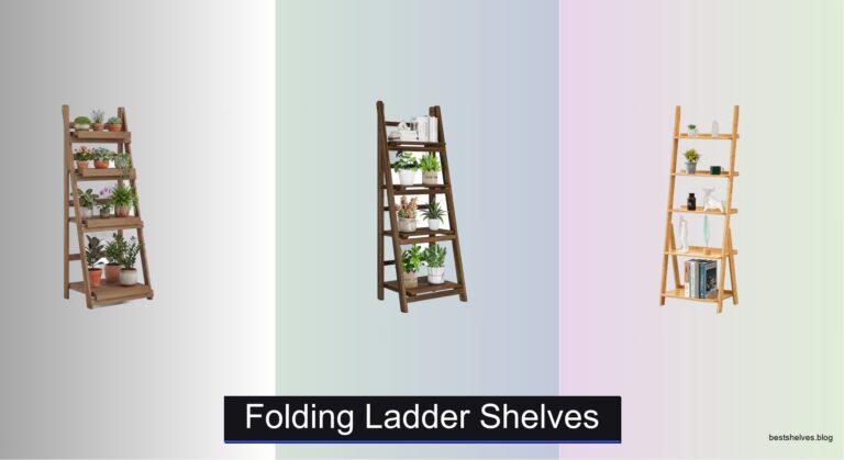 7 Best Folding Ladder Shelves of 2026