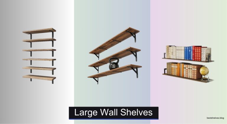 8 Best Large Wall Shelves of 2026