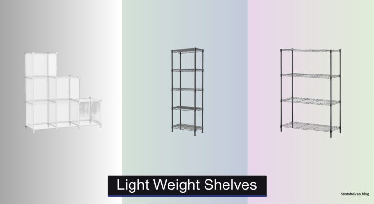 8 Best Light Weight Shelves of 2026