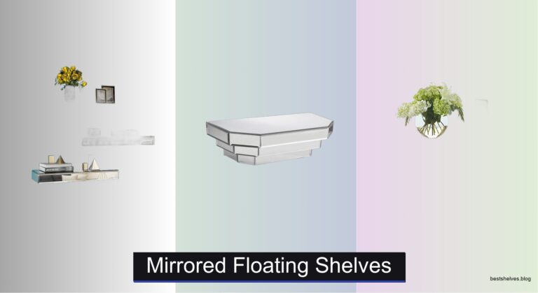 8 Best Mirrored Floating Shelves for 2026