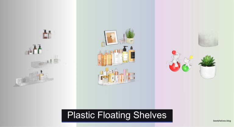 8 Best Plastic Floating Shelves of 2026