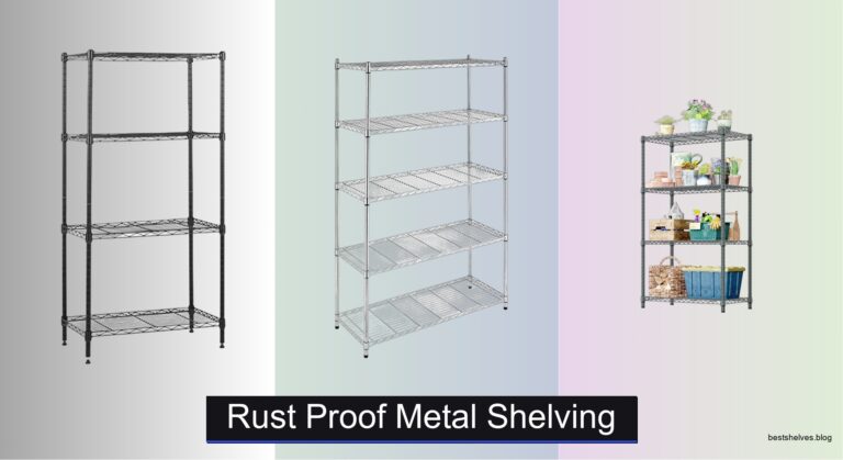 8 Best Rust Proof Metal Shelving Units 2026